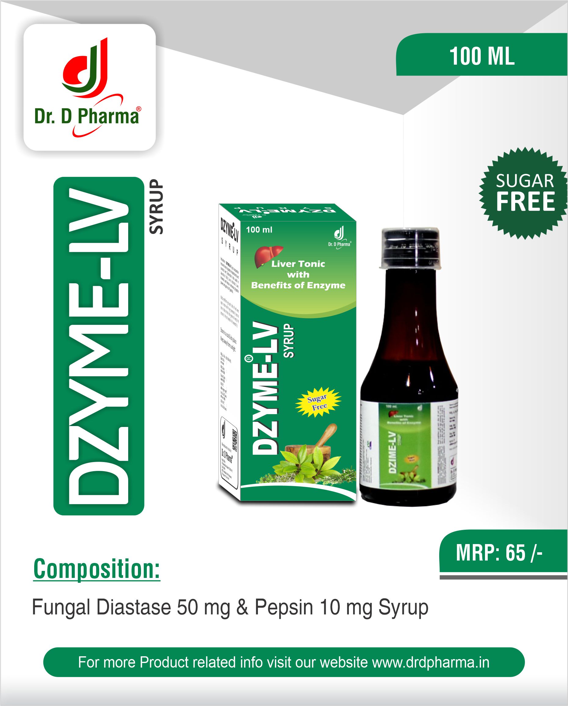DZYME-LV 100ML SYRUP